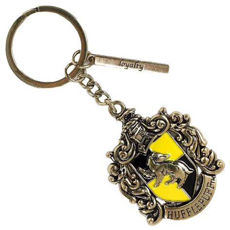 Bioworld Harry Potter Hufflepuff Loyalty Keychain